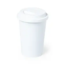 Trinkbecher Petel, Farbe: weiß personalisierte Geschenke 