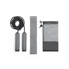 Fitness Set Zhiax, Farbe: grau personalisierte Geschenke 