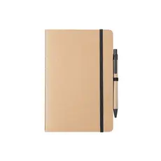 Notizbuch Esteka, Farbe: schwarz personalisierte Geschenke 