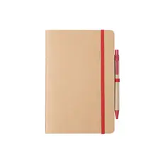 Notizbuch Esteka, Farbe: rot personalisierte Geschenke 
