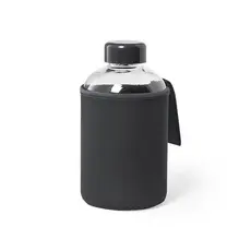 Trinkflasche Flaber, Farbe: schwarz personalisierte Geschenke 