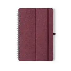 Halter Notizbuch Maisux, Farbe: rot personalisierte Geschenke 
