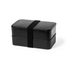 Lunch Box Vilma, Farbe: schwarz personalisierte Geschenke 