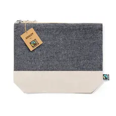 Kosmetik Tasche Adaldy Fairtrade, Farbe: schwarz personalisierte Geschenke 
