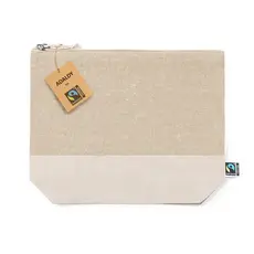 Kosmetik Tasche Adaldy Fairtrade, Farbe: naturfarben personalisierte Geschenke 