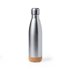 Trinkflasche Kraten, Farbe: silber personalisierte Geschenke 