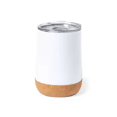 Sublimations Wärme Trinkbecher Barker, Farbe: weiß personalisierte Geschenke 