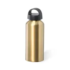 Trinkflasche Fecher, Farbe: vergoldet personalisierte Geschenke 
