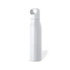 Trinkflasche Tocker, Farbe: weiß personalisierte Geschenke 