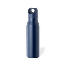Trinkflasche Tocker, Farbe: navy blau personalisierte Geschenke 