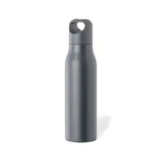 Trinkflasche Tocker, Farbe: grau personalisierte Geschenke 