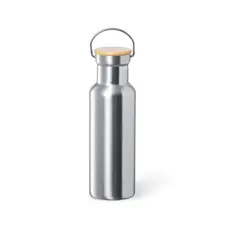 Wärme Flasche Duky, Farbe: silber personalisierte Geschenke 