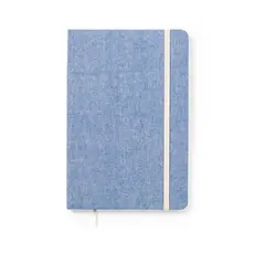 Notizblock Chancy, Farbe: blau personalisierte Geschenke 