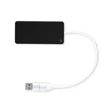 USB Hub Kalat, Farbe: schwarz personalisierte Geschenke 