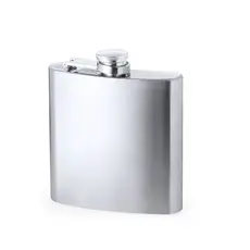 Flachmann Balton, Farbe: silber personalisierte Geschenke 