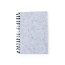 Notizbuch Fionap, Farbe: grau personalisierte Geschenke 
