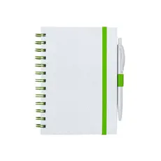 Notizbuch Ciara, Farbe: hellgrün personalisierte Geschenke 