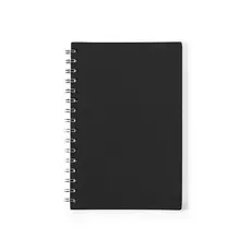 Notizbuch Kimberly, Farbe: schwarz personalisierte Geschenke 
