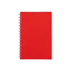 Notizbuch Kimberly, Farbe: rot personalisierte Geschenke 