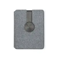 Multifunktion Notizblock Morrison, Farbe: grau personalisierte Geschenke 