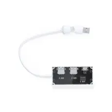 USB Hub Hevan, Farbe: weiß personalisierte Geschenke 