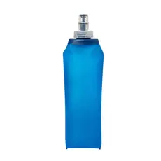 Faltbare Trinkflasche Poel, Farbe: blau personalisierte Geschenke 