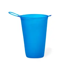 Faltbarer Trinkbecher Sabik, Farbe: blau personalisierte Geschenke 