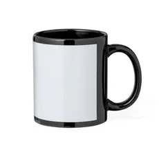 Sublimations Tasse Orchix, Farbe: schwarz personalisierte Geschenke 