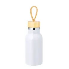 Wärme Flasche Flazer, Farbe: weiß personalisierte Geschenke 