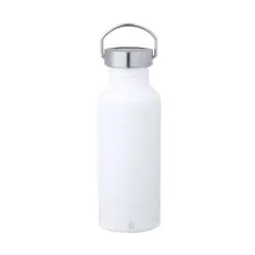 Trinkflasche Zandor, Farbe: weiß personalisierte Geschenke 