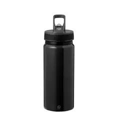 Trinkflasche Nolde, Farbe: schwarz personalisierte Geschenke 
