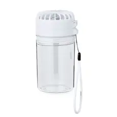 Trinkflasche Ventilator Zexen, Farbe: weiß personalisierte Geschenke 
