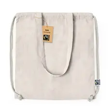 Rucksack Tasche Riak Fairtrade, Farbe: naturfarben personalisierte Geschenke 