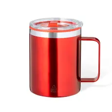 Wärme Tasse Suprax, Farbe: rot personalisierte Geschenke 