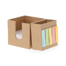 Notizzettelbox Stifthalter Arolax, Farbe: naturfarben personalisierte Geschenke 