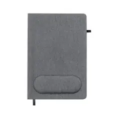 Mauspad Notizbuch Staiger, Farbe: grau personalisierte Geschenke 