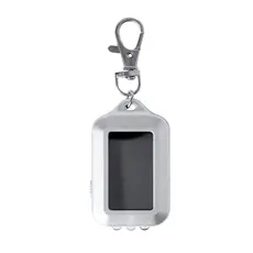 Lampe Schlüsselanhänger Eluxo, Farbe: silber personalisierte Geschenke 