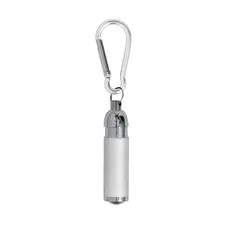 Lampe Schlüsselanhänger Wols, Farbe: silber personalisierte Geschenke 