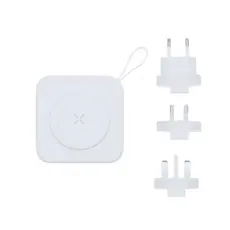 Multifunktion Reise Adapter Joks, Farbe: weiß personalisierte Geschenke 