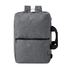Dokumententasche Rucksack Makarzur, Farbe: grau personalisierte Geschenke 