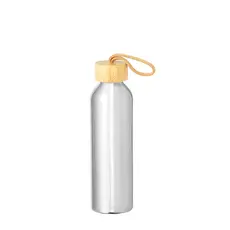 Trinkflasche Irvinson, Farbe: silber personalisierte Geschenke 