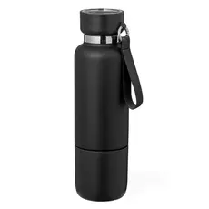 Wärme Flasche Flautrok, Farbe: schwarz personalisierte Geschenke 