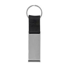 Schlüsselanhänger Halter Fique, Farbe: silber personalisierte Geschenke 
