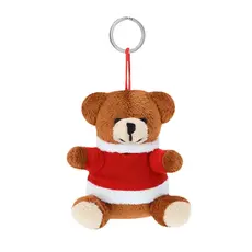 Schlüsselanhänger Teddy Cardix, Farbe: braun personalisierte Geschenke 