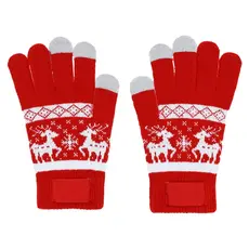 Touchpad Handschuhe Kainex, Farbe: rot personalisierte Geschenke 