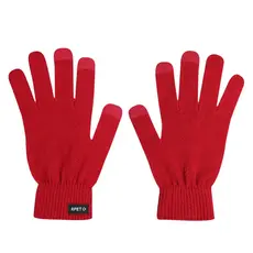 Touchpad Handschuhe Brolyn, Farbe: rot personalisierte Geschenke 