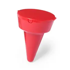 Aschenbecher Cleansand, Farbe: rot personalisierte Geschenke 