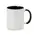 Sublimations Tasse Harnet - schwarz, Farbe: schwarz personalisierte Geschenke 
