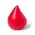 Antistress Gotin - rot, Farbe: rot personalisierte Geschenke 