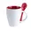 Tasse Cotes - rot, Farbe: rot personalisierte Geschenke 